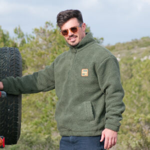 COL ZIP LE CHASSEUR CHIC